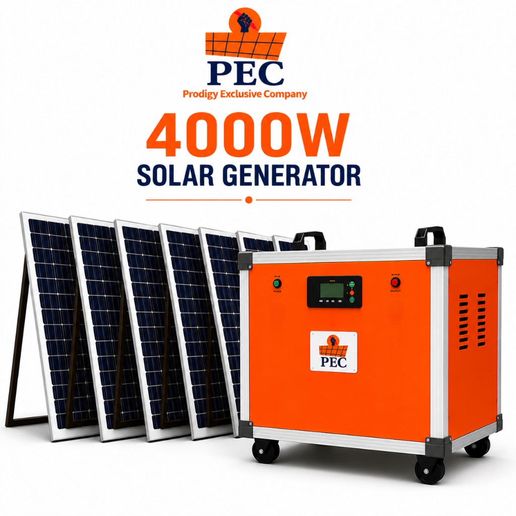 PEC 4000W Solar Generator