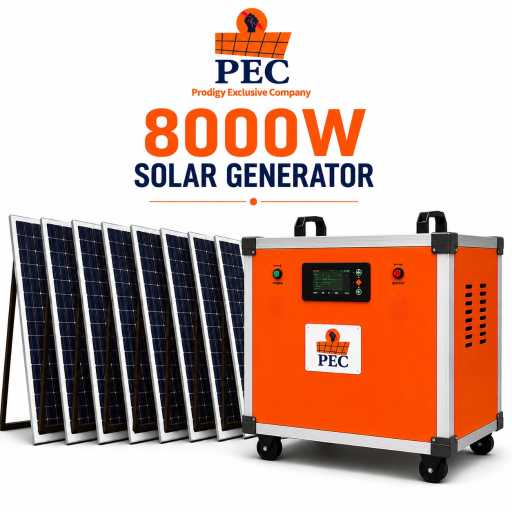 PEC 8000W Solar Generator