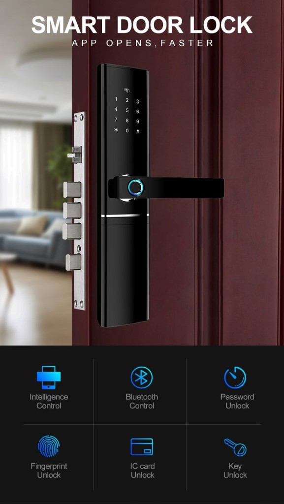 Bluetooth Smart Door Lock from Prodigy Exclusive Company